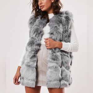 Missguided Faux Fur Vest